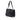 Black Prada Glace Calf Soft Cahier Satchel