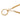 Gold Chanel CC Gold Plated Double Chain Loupe Magnifying Glass Pendant Necklace