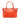 Orange Gucci Dollar Calfskin GG Charm Satchel