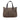 Brown Fendi Zucchino Canvas Tote - Designer Revival
