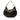 Black Burberry Large Leather Malika Hobo