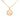 Gold Chanel CC Gold Plated Strass Round Pendant Necklace