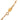 Gold Chanel CC Gold Plated Strass Round Pendant Necklace