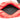Red Bottega Veneta Calfskin The Body Pouch Belt Bag - Designer Revival