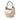 Beige LOEWE Leather Trimmed Suede Hobo