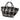 Black Burberry House Check Nylon Handbag