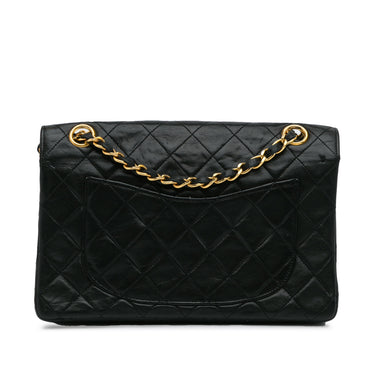 Black Chanel Small Quilted Double Flap Bag