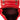 Red Chanel Small Shearling and Glazed Calfskin Mountain Backpack