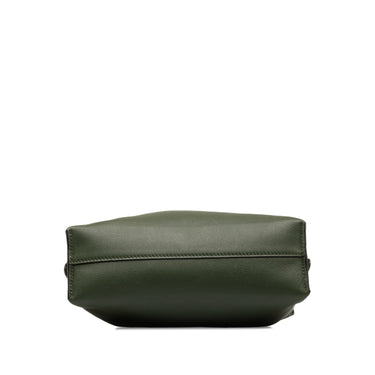 Green Loewe Mini Flamenco Knot Crossbody Bag - Designer Revival