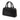 Black Chanel CC Quilted Caviar Bowling Bag Handbag