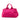 Pink Prada Large Canvas Canapa Logo Satchel
