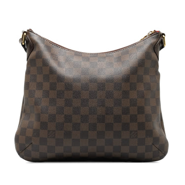 Brown Louis Vuitton Damier Ebene Bloomsbury PM Crossbody Bag - Designer Revival