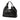 Black Gucci Nubuck Soft Stirrup Tote