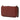 Red Bottega Veneta Nappa Intrecciato Double Zip Shoulder Bag