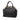 Black Fendi Large Leather Selleria Villa Borghese Tote