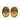 Gold Chanel Gold Plated CC Crown Clip On Earrings