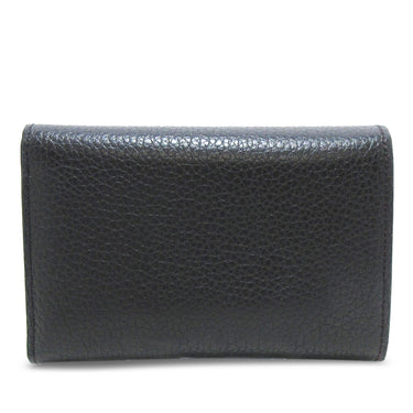 Black Louis Vuitton Taurillon Capucines Compact Wallet