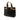 Black Gucci Calfskin Web Handbag