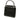 Black Gucci Calfskin Bamboo Handbag