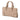 Beige LOEWE Joe Brainard Words Leather Amazona Pouch Satchel