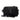 Black Saint Laurent Woven Raffia and Leather Lou Camera Bag