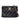 Black Chanel Quilted Shiny Aged Calfskin Waist Belt Bag