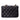 Black Chanel Quilted Shiny Aged Calfskin Waist Belt Bag