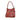 Red Bottega Veneta Intrecciato Trimmed Nappa Top Handle Bag - Designer Revival