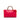 Red Gucci Medium Bicolor Calfskin Bamboo Shopper Satchel