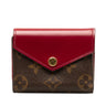 Brown Louis Vuitton Monogram Zoe Wallet - Designer Revival
