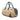 Beige Louis Vuitton Monogram Denim Speedy Round GM Satchel