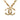 Gold Chanel CC Gold Plated Strass Pendant Necklace