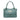 Blue Burberry Medium Grained Calfskin Buckle Tote Satchel