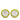 Green Chanel CC Resin Round Mirror Clip On Earrings