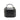 Black Chanel CC Quilted Lambskin Hexagon Top Handle Vanity Case Satchel