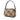 Beige Burberry Nova Check Canvas Handbag