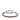 Brown Hermès Palladium Plated and Leather Atame Knot Bracelet