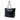 Black Chanel CC Quilted Patent Chic And Glitter Ligne Timeless Tote