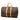 Brown Louis Vuitton Monogram Keepall 45 Travel Bag