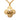 Gold Chanel CC Gold Plated Clover Pendant Necklace