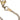 Gold Chanel CC Gold Plated and Enamel 31 Rue Cambon Charm Bracelet