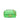 Green Fendi Zucca Embossed Leather Chain Midi Baguette Shoulder Bag