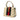 White Gucci Mini Calfskin Bee Star Web Sylvie Top Handle Bag Satchel
