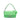 Green Fendi Zucca Embossed Stitched Leather Baguette Satchel - Designer Revival