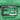 Green Fendi Zucca Embossed Stitched Leather Baguette Satchel - Designer Revival