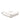 White Prada Mini Brushed Leather Triangle Chain Pouch Crossbody Bag