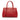 Red Prada Medium Saffiano Lux Galleria Double Zip Satchel