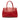 Red Prada Medium Saffiano Lux Galleria Double Zip Satchel - Designer Revival