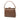 Brown Gucci Grained Calfskin Bamboo Satchel