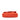Orange Fendi Zucca Embossed Technical Fabric Chain Midi Baguette Shoulder Bag